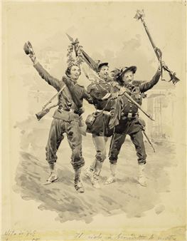 La Vita ed il Regno di Vittorio Emanuele II di Savoia Primo Re d'Italia , 1901 - Eduardo Matania