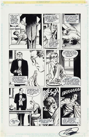 Sandman Mystery Theatre Annual - The Butler - David Lloyd