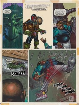 Judge Dredd , 1992 - Greg Staples