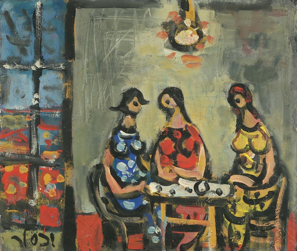 Artwork by Jacob Wexler, Women in the Room, Made of Oil on Canvas