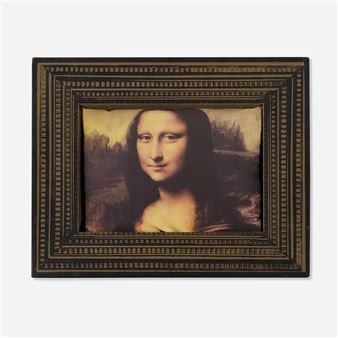NELSON LEIRNER X MONA LISA Cushion - Nelson Leirner