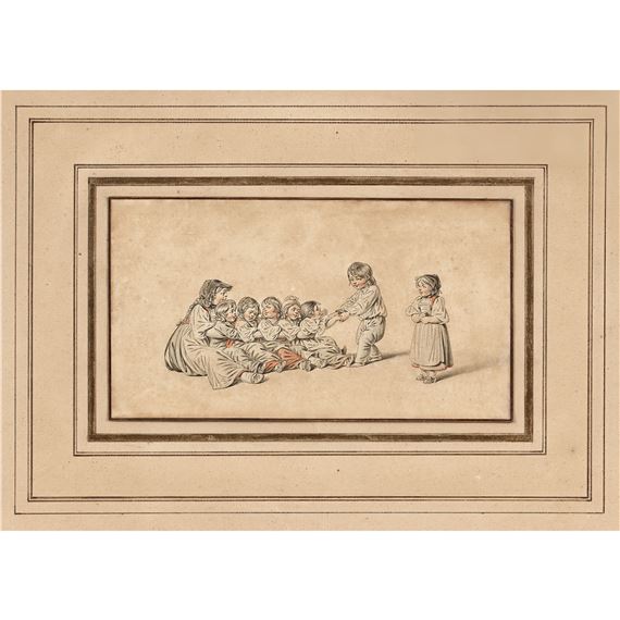 Kinder beim Spiel - Gottfried Mind