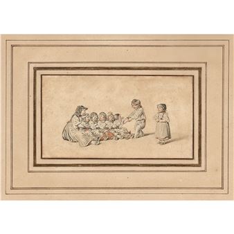 Kinder beim Spiel - Gottfried Mind