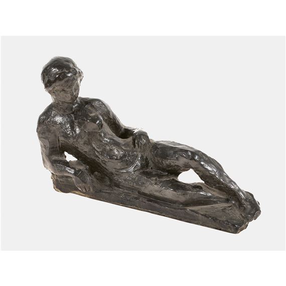 Liegender weiblicher Akt - Eduard Spörri