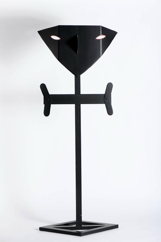 Artwork by Luís Pinto Coelho, Untitled, Made of painted iron sculpture