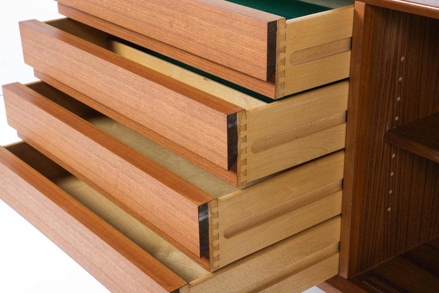 Artwork by Omann Jun, OMANN JUN MODEL18 DANISH TEAK SIDEBOARD C. 1960S, Made of TEAK