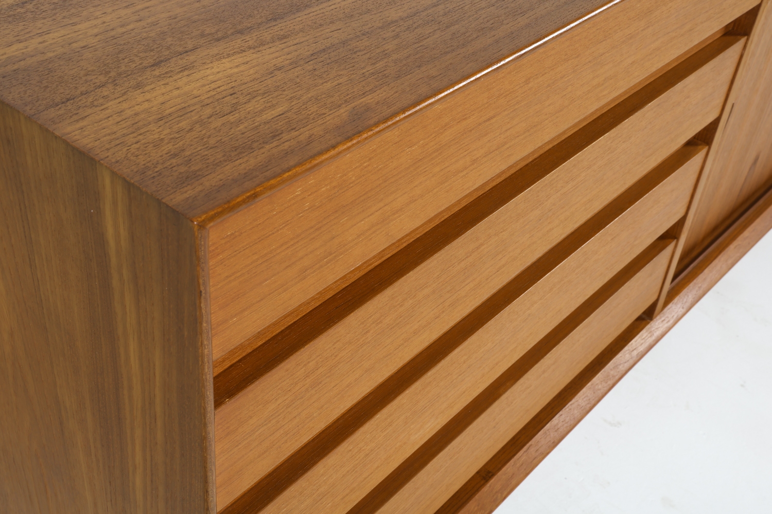 Artwork by Omann Jun, OMANN JUN MODEL18 DANISH TEAK SIDEBOARD C. 1960S, Made of TEAK