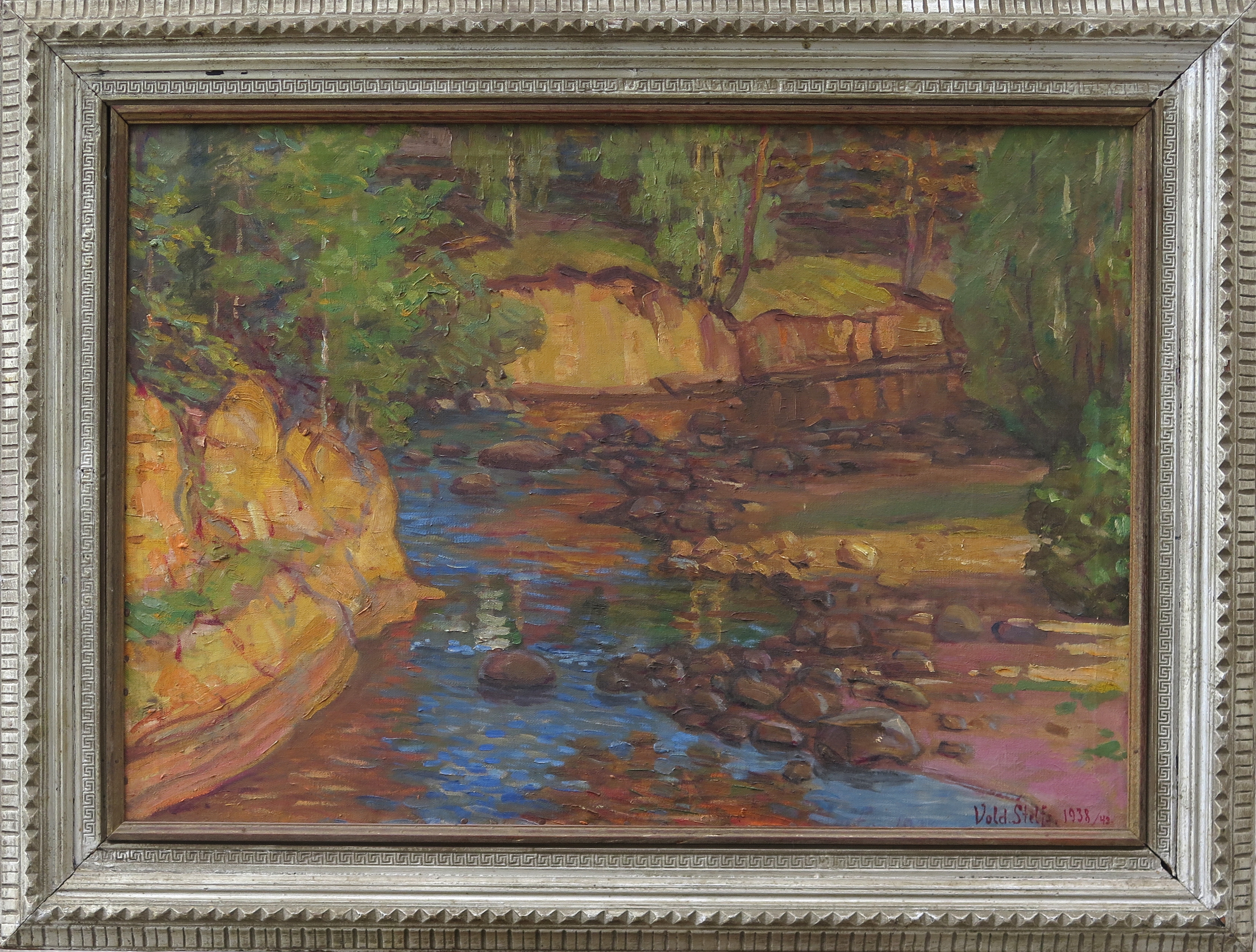 Artwork by Voldemars Štelfs, Amata 1938, Made of oil on canvas