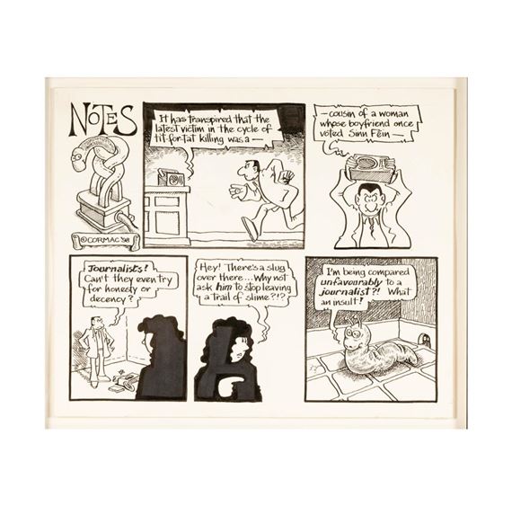 Notes (It has transpired) - Brian Moore