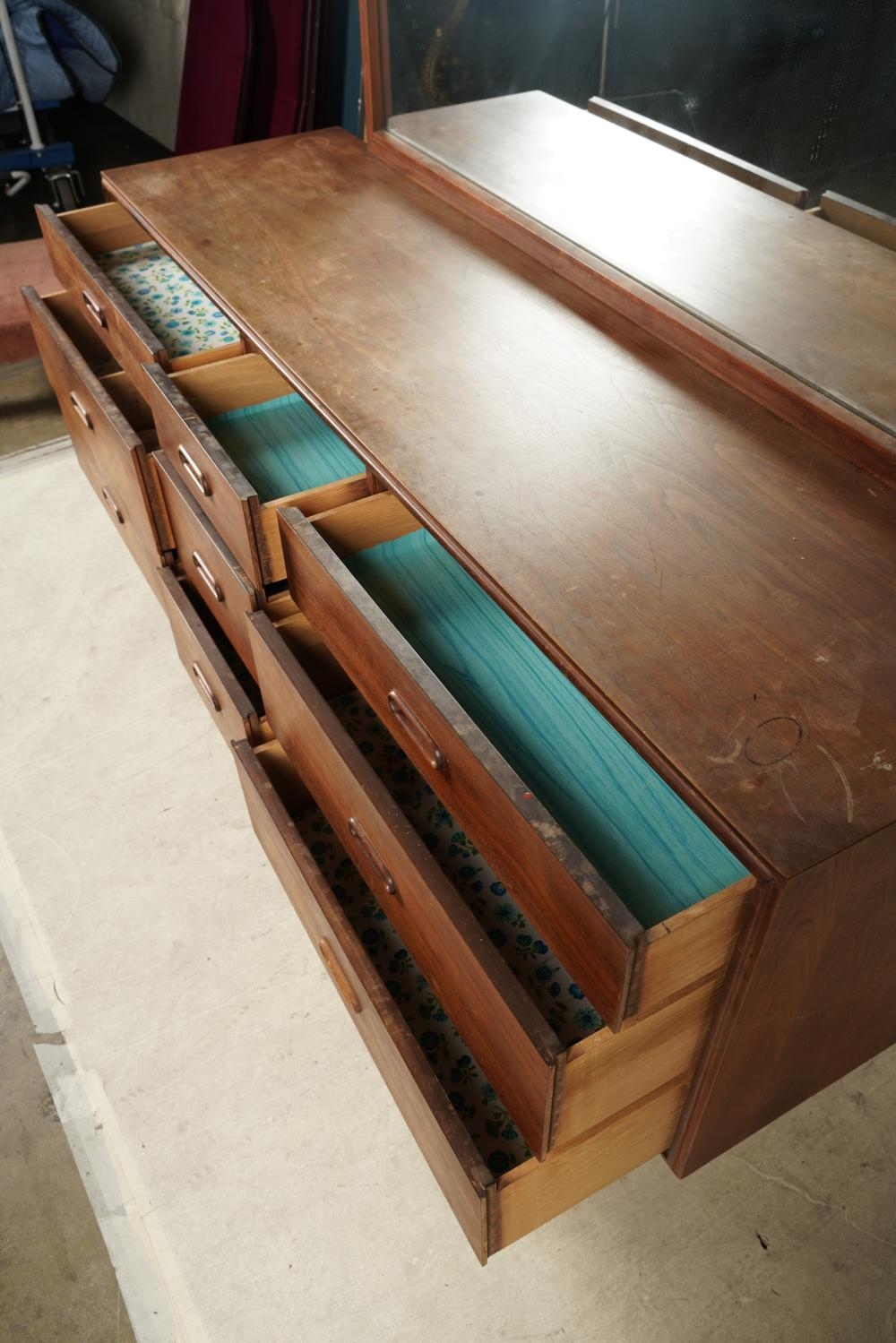 Artwork by Jack Cartwright, A Mid-Century Modern Walnut Dresser, Made of Walnut