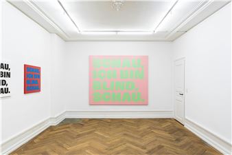 Rémy Zaugg: In Erinnerung - Mai 36 Galerie, Zürich