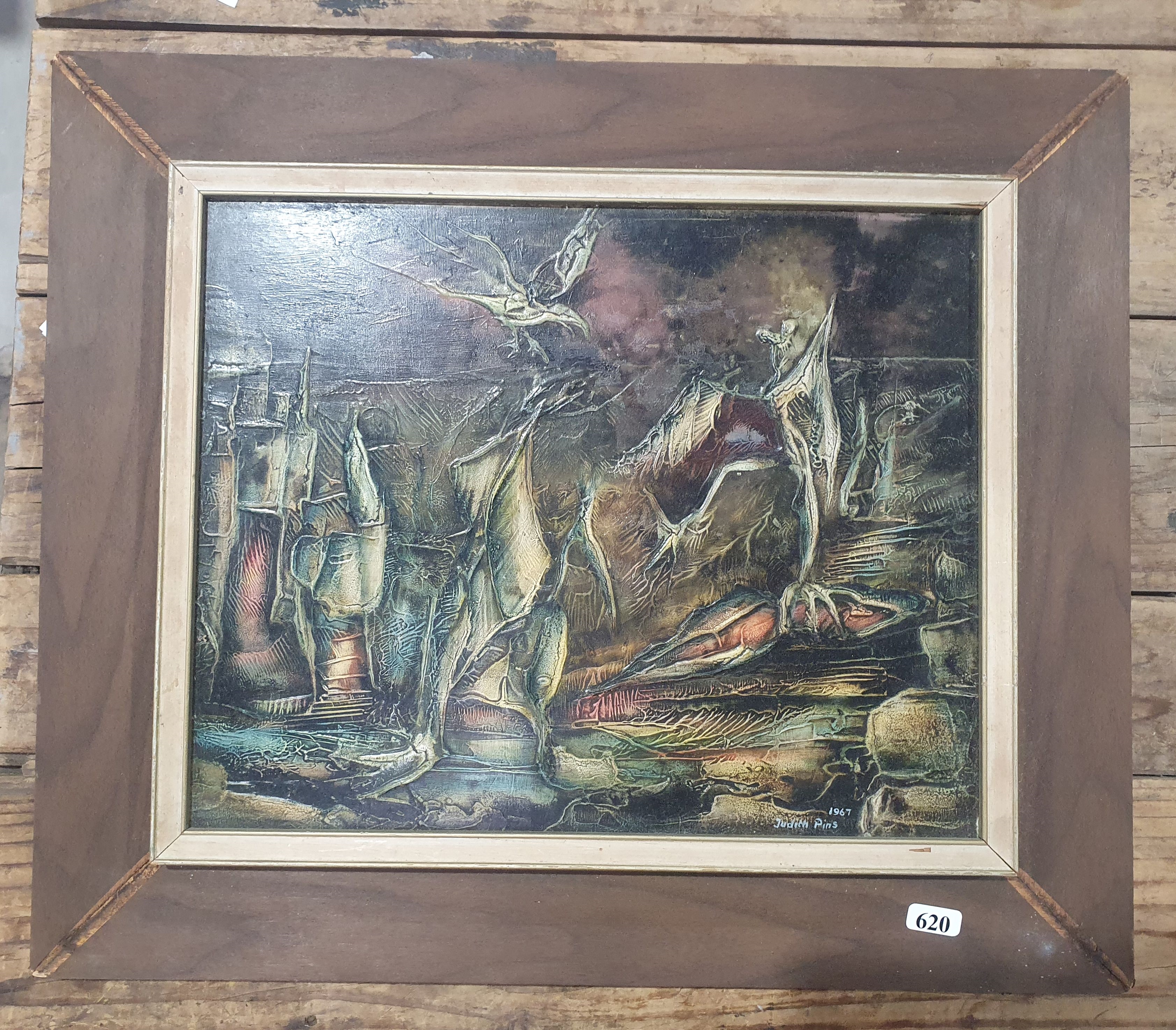 Artwork by Judith Pins, untitled, Made of oil on board