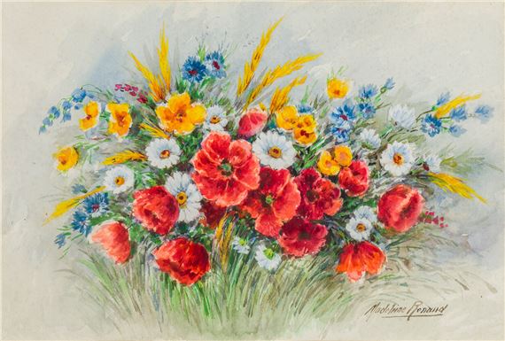 Fleurs by Madeleine Renaud, Avril 2025