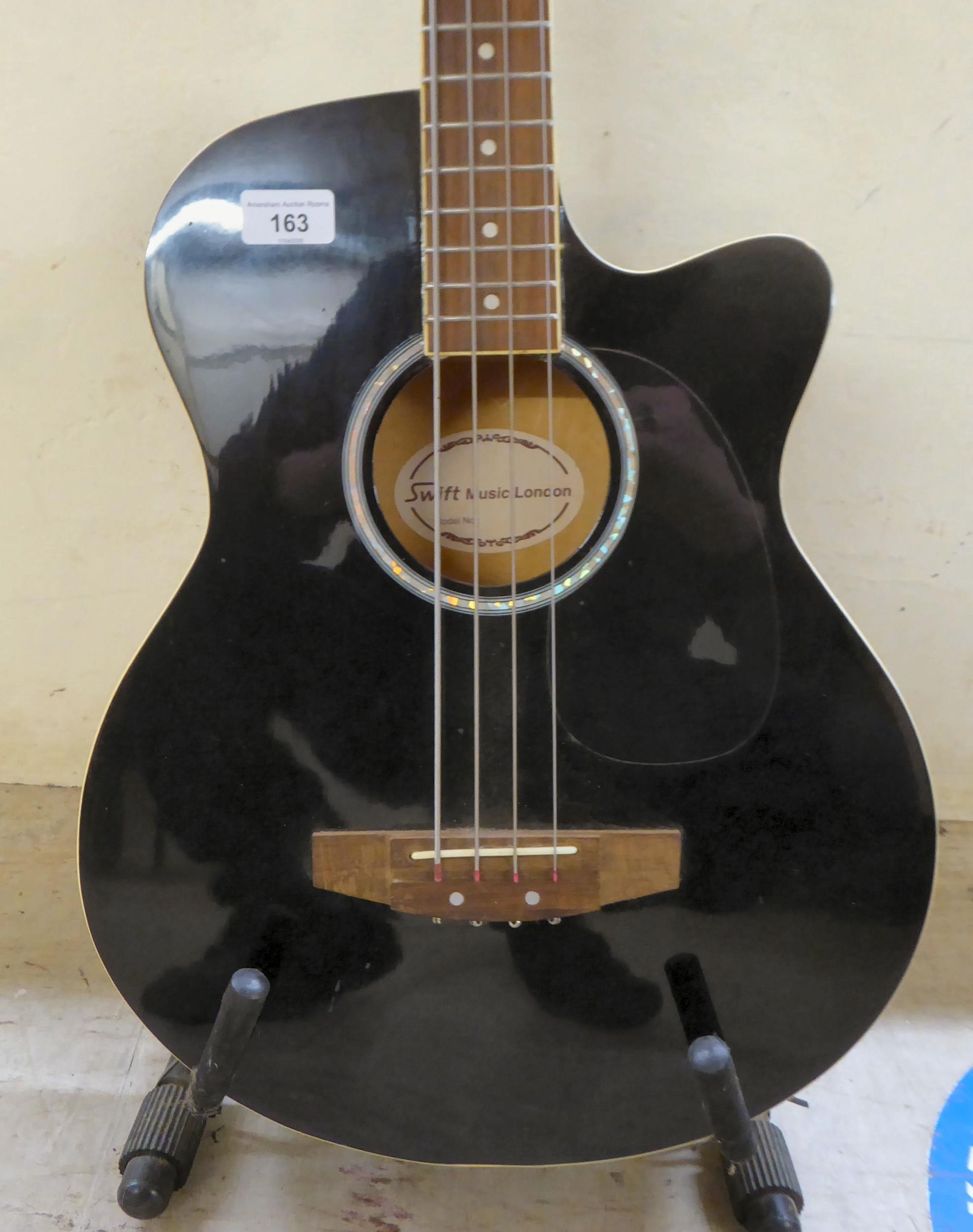 Swift | A Swift semi acoustic Electro bass guitar | MutualArt