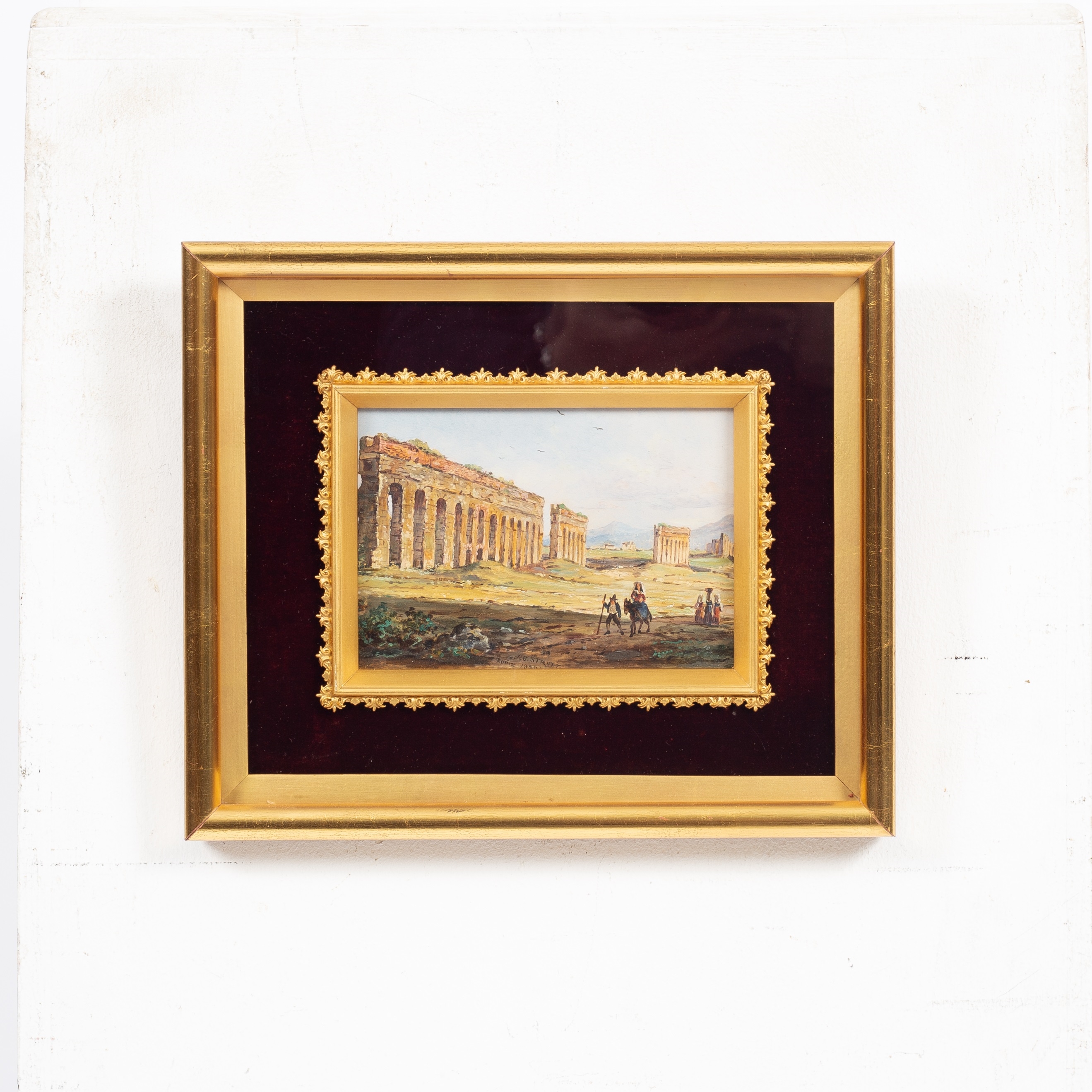 Jacob George Strutt | Temple of Hercules Victor (1839) | MutualArt