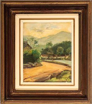 E. Arroyo "Parati" Óleo sobre tela Dim. aprox.: 27 x 22 cm - Eddie Arroyo