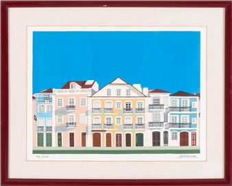 Bernabeu LIBERTO MOLINA (1926-2002) Serigrafia sobre papel Assinada - Bernabeu Liberto Molina