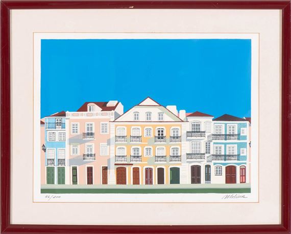 Bernabeu LIBERTO MOLINA (1926-2002) Serigrafia sobre papel Assinada - Bernabeu Liberto Molina