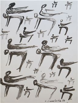 Study for Hierogliph - Constantin Karahalios