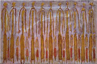 Figure du Rite Ivanga (African tribe) - Constantin Karahalios