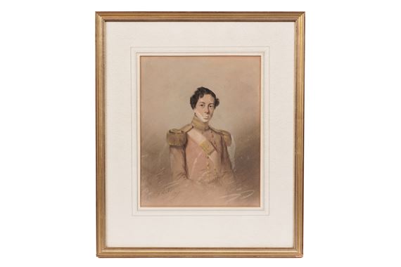 Portrait of an Officer - Firmin Salabert