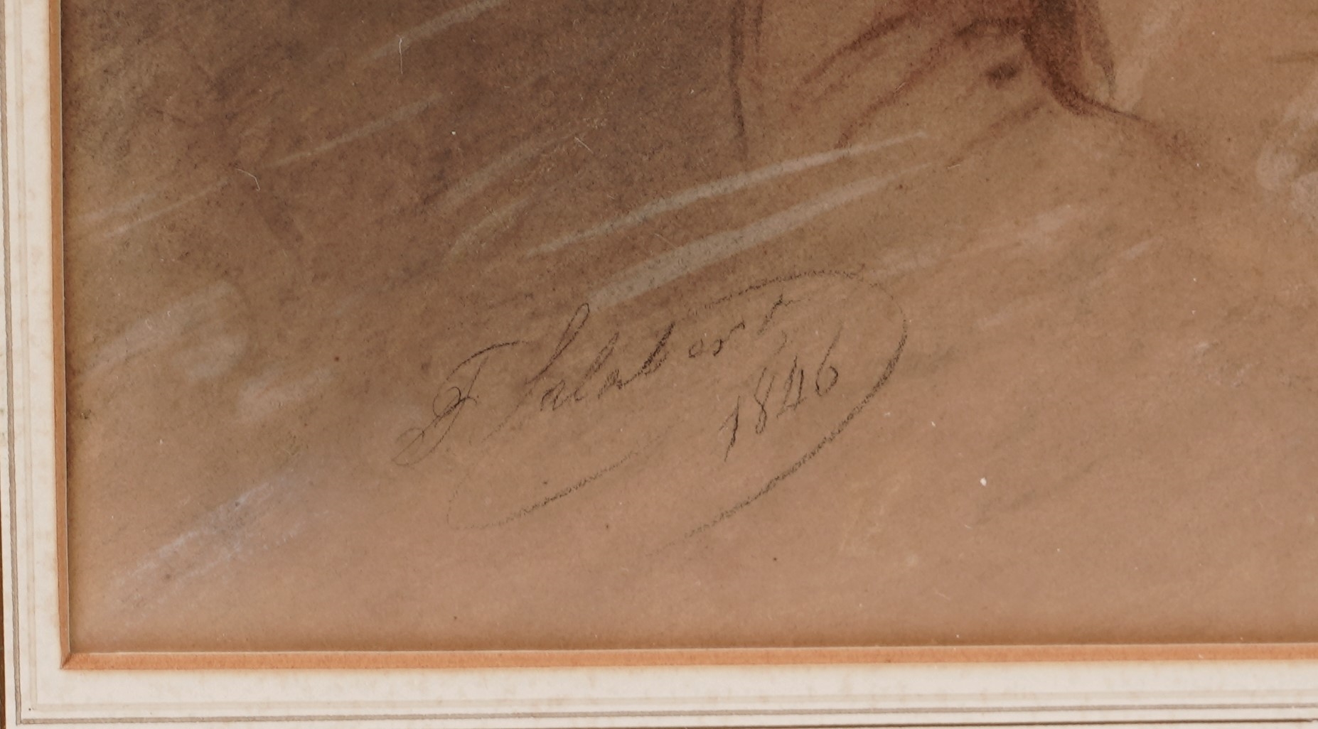 Artwork by Firmin Salabert, Portrait of an Officer, Made of watercolour drawing