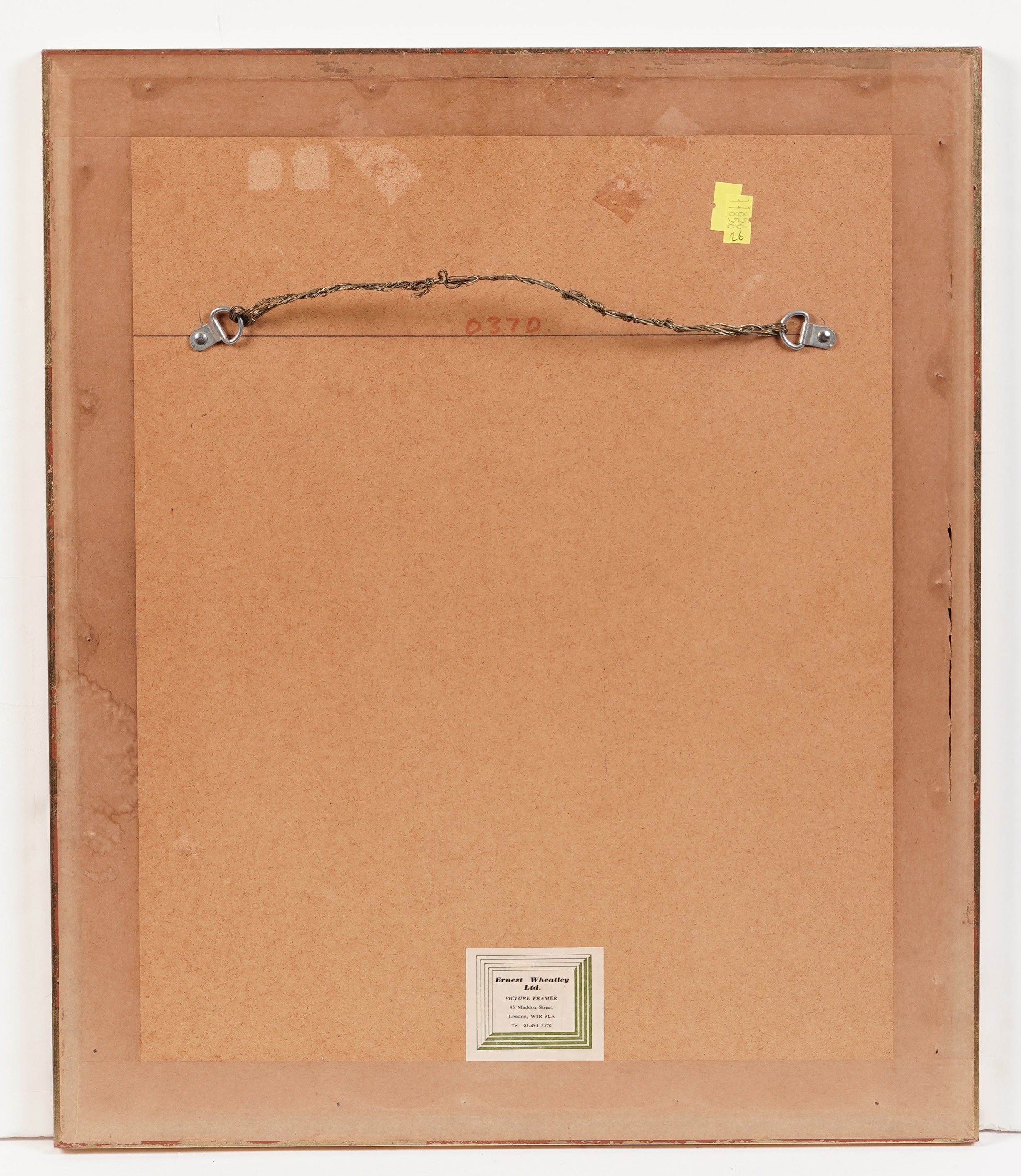 Artwork by Firmin Salabert, Portrait of an Officer, Made of watercolour drawing