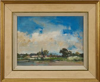 Landscape at Holbrook - John Burman