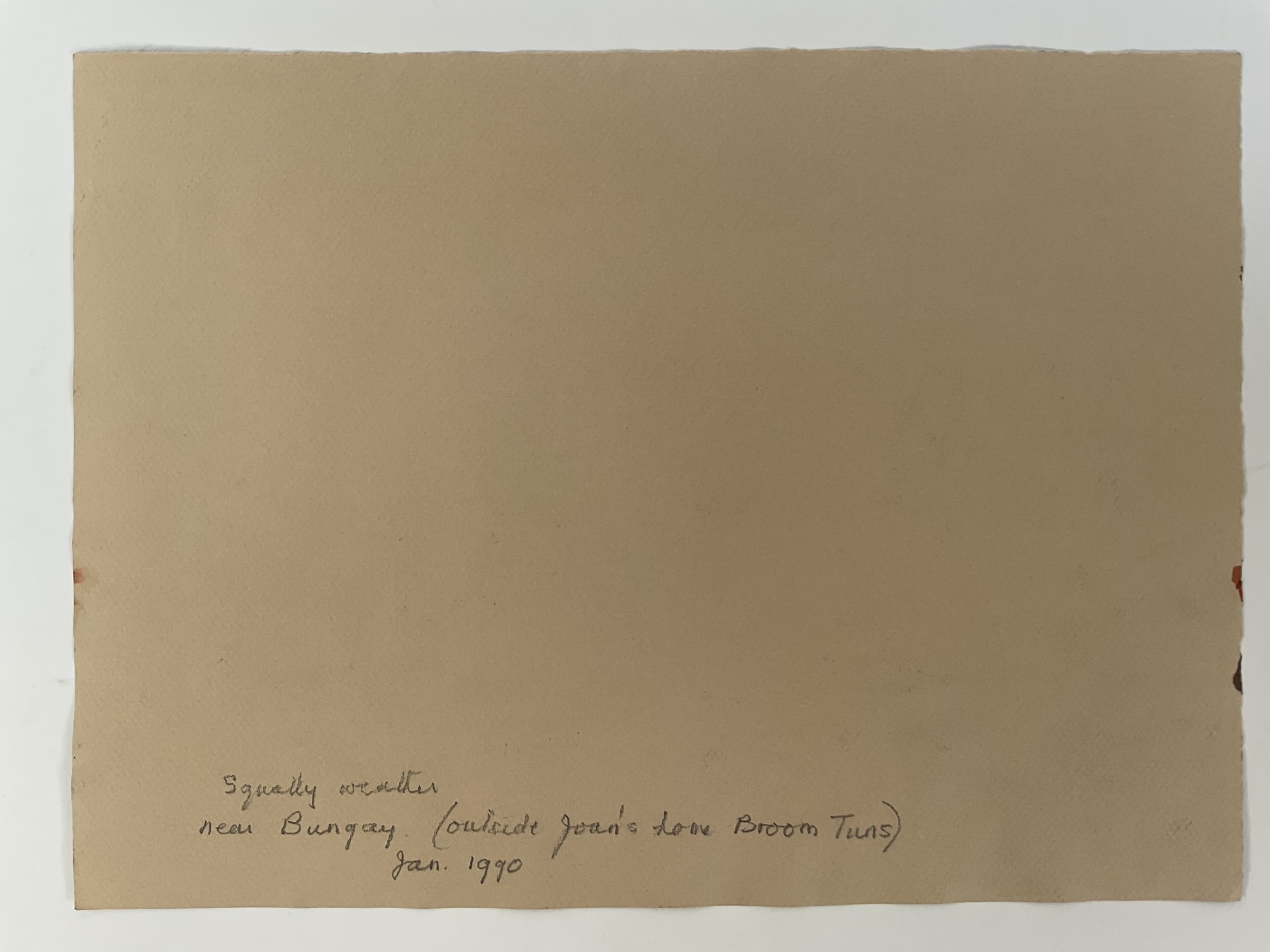Artwork by Jean Dryden Alexander, 'Squally Weather, Made of watercolour