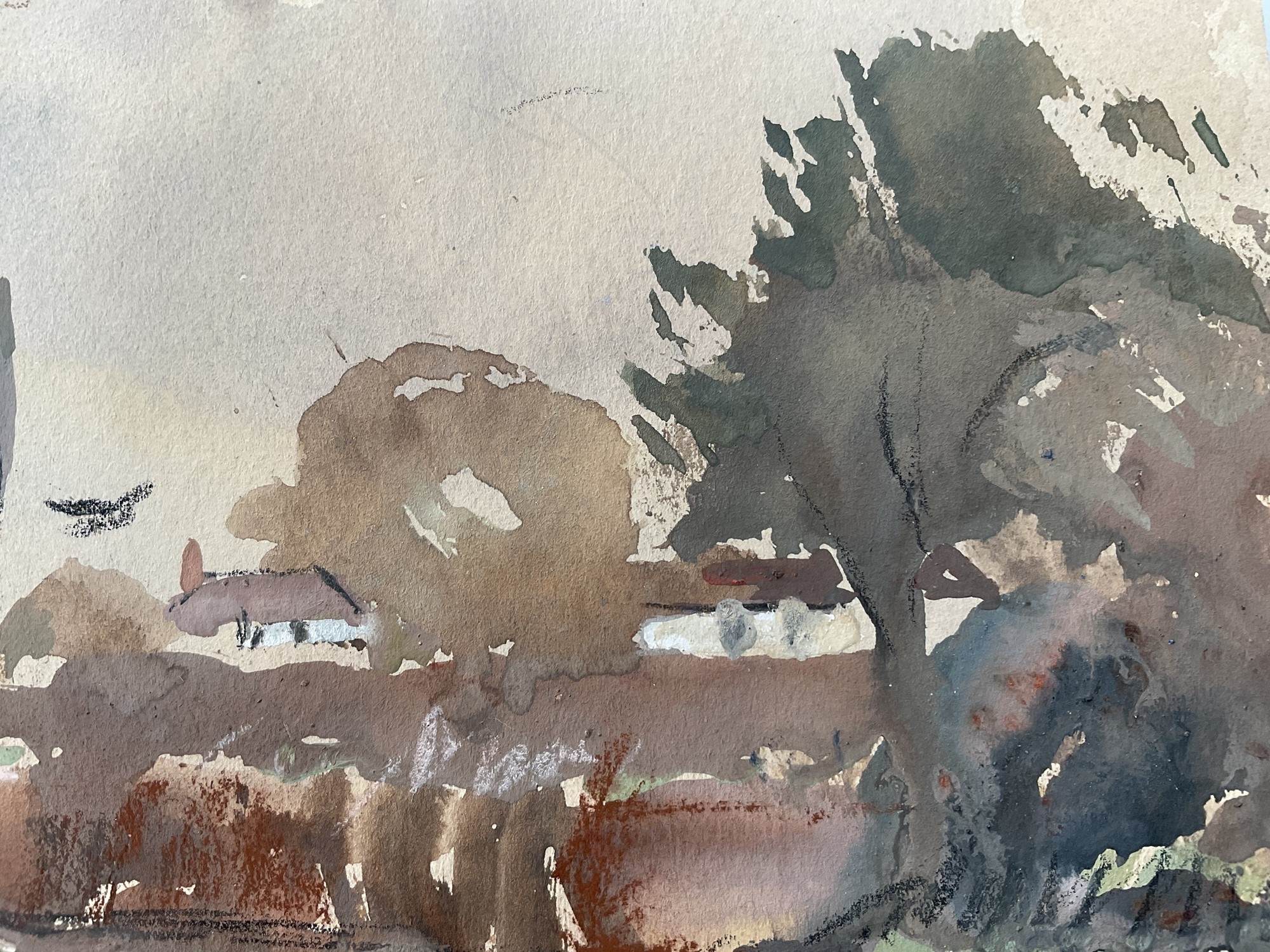 Artwork by Jean Dryden Alexander, 'Squally Weather, Made of watercolour