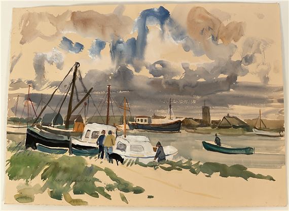 'Walberswick' by Jean Dryden Alexander, dated 1990