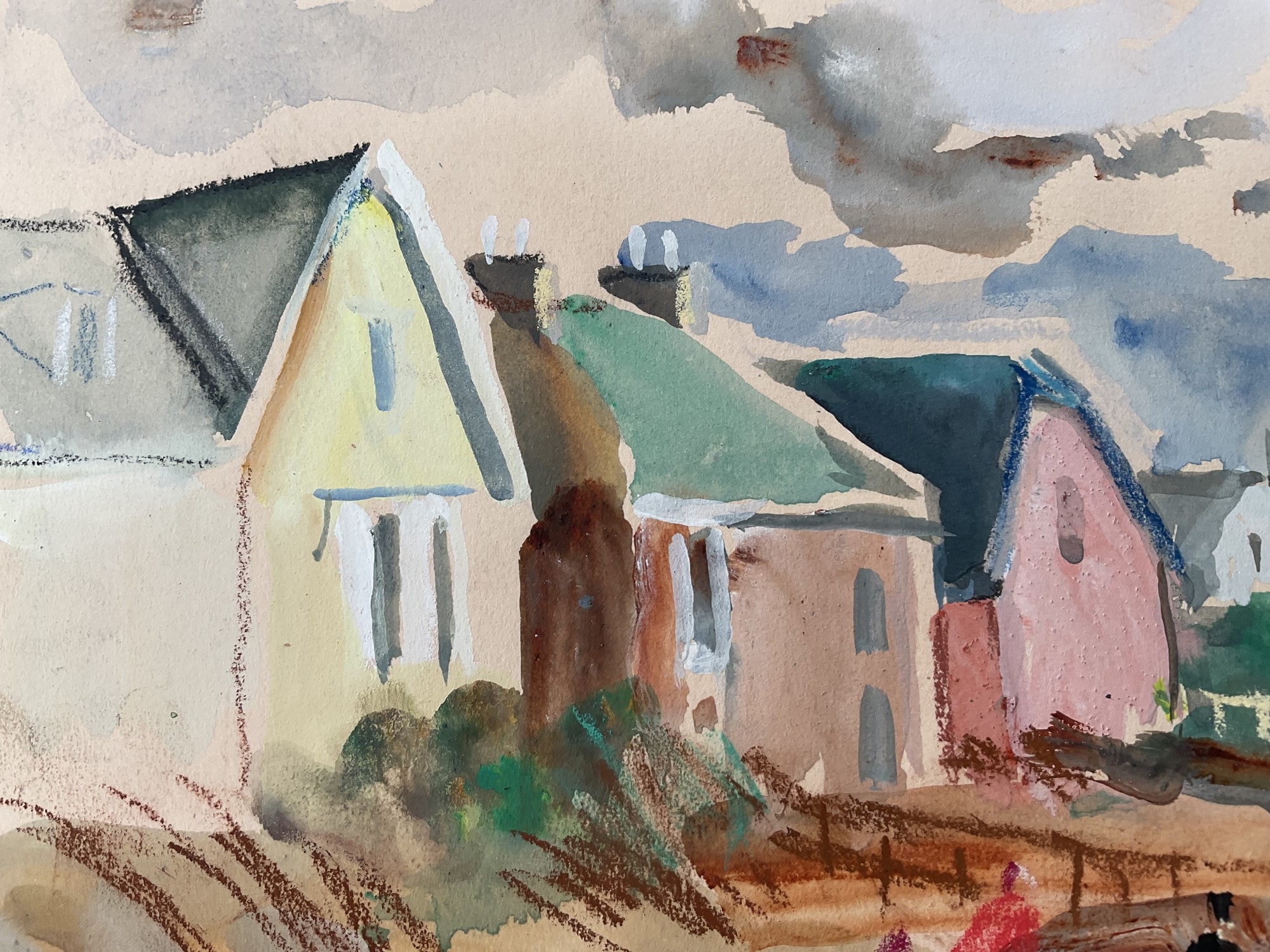Artwork by Jean Dryden Alexander, 'Polzeath, Made of watercolour