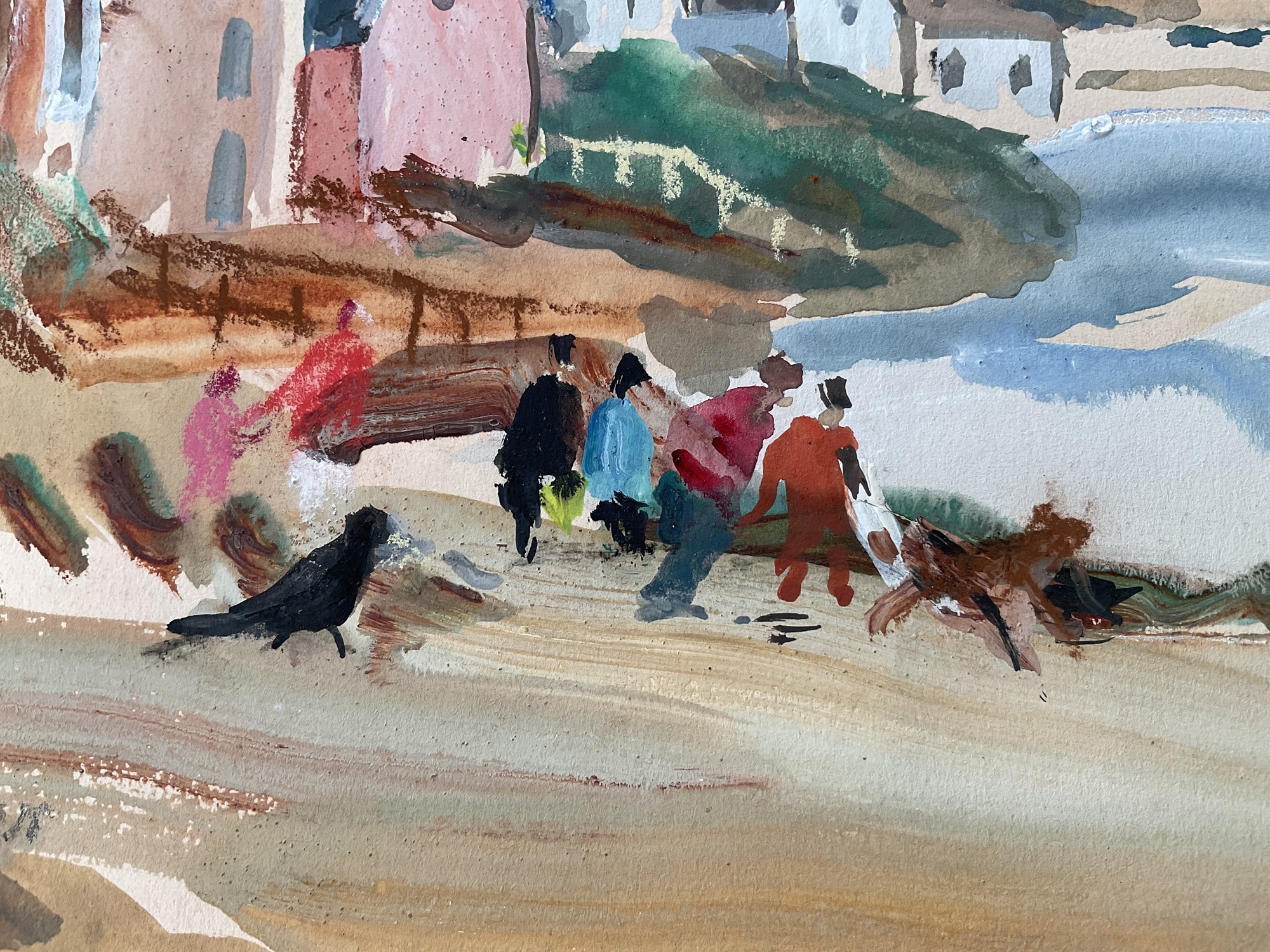 Artwork by Jean Dryden Alexander, 'Polzeath, Made of watercolour