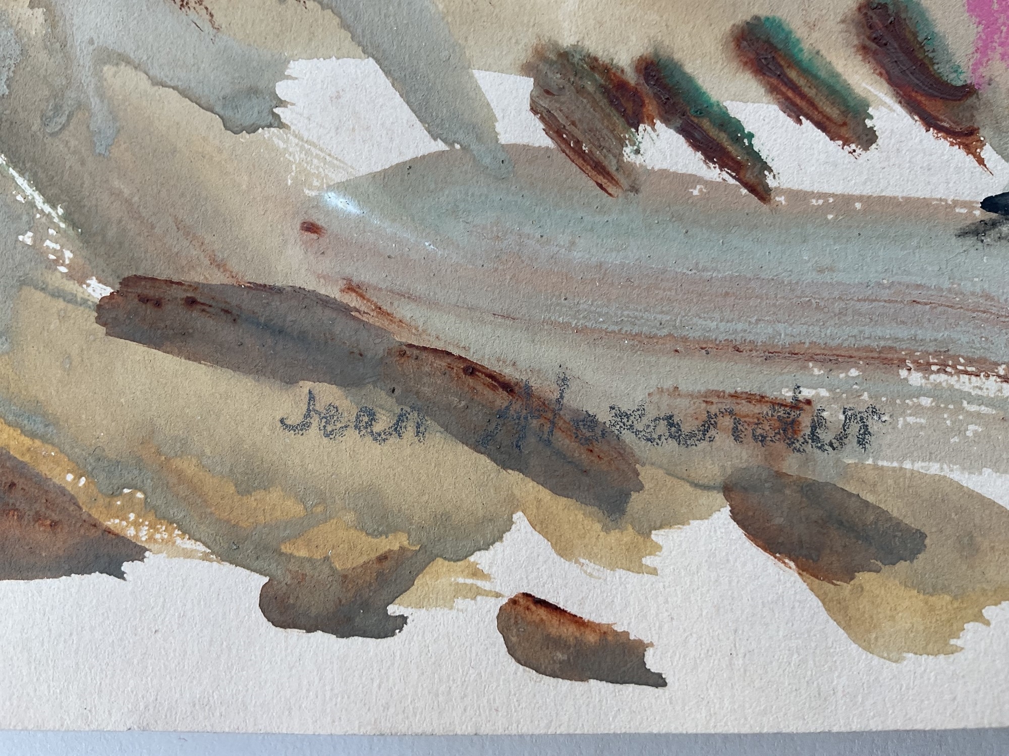 Artwork by Jean Dryden Alexander, 'Polzeath, Made of watercolour