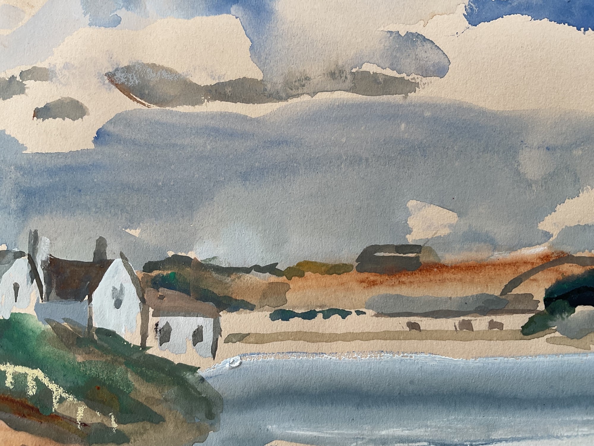 Artwork by Jean Dryden Alexander, 'Polzeath, Made of watercolour