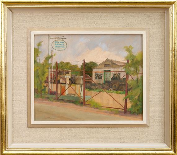 Gun Hill Garage by Charles Debenham