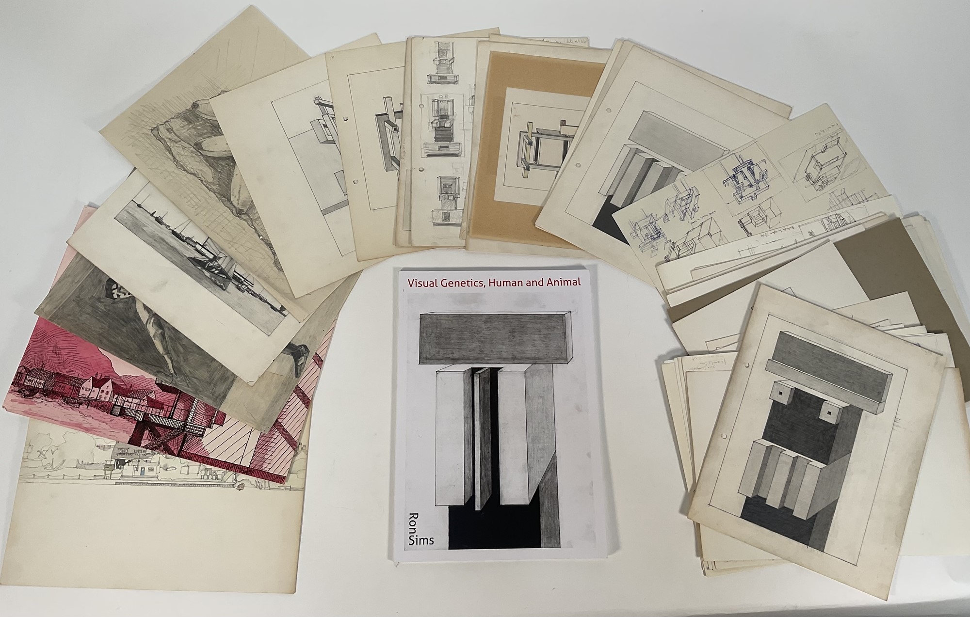 Ron Sims | collection of 43 pencil sketches (1970s) | MutualArt