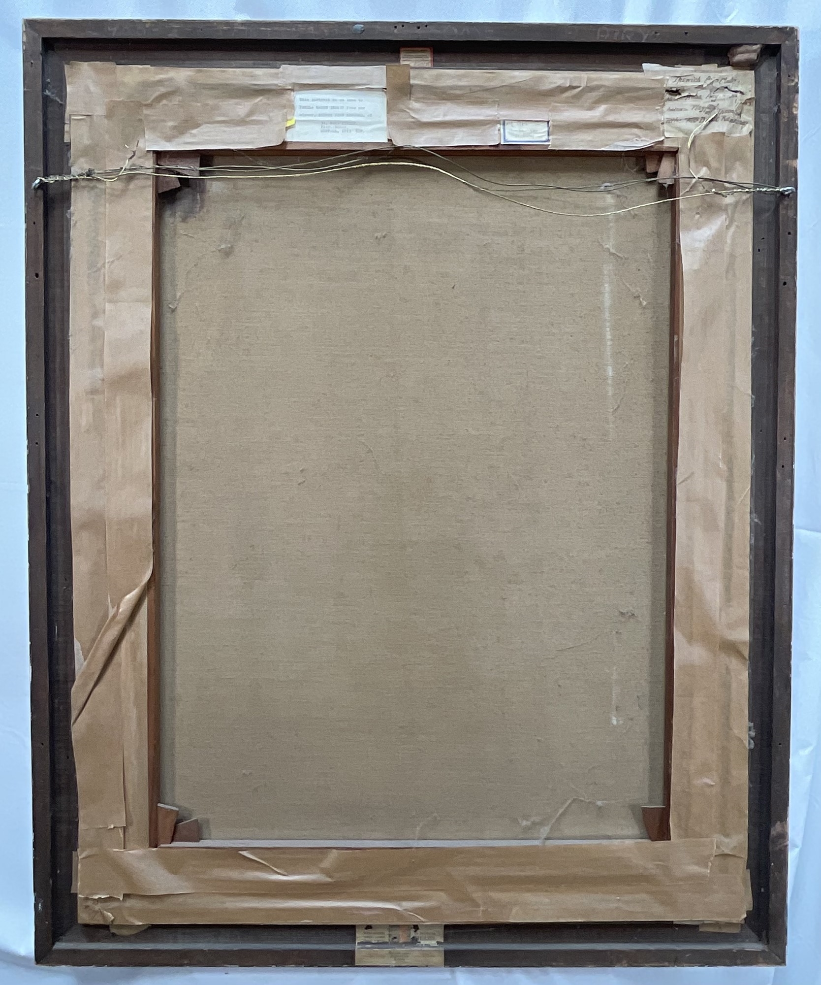 Artwork by Anna Airy, portrait of Mrs David Ransome, Made of oil on canvas