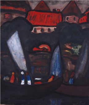 Boats at night - Vladislav Shveide