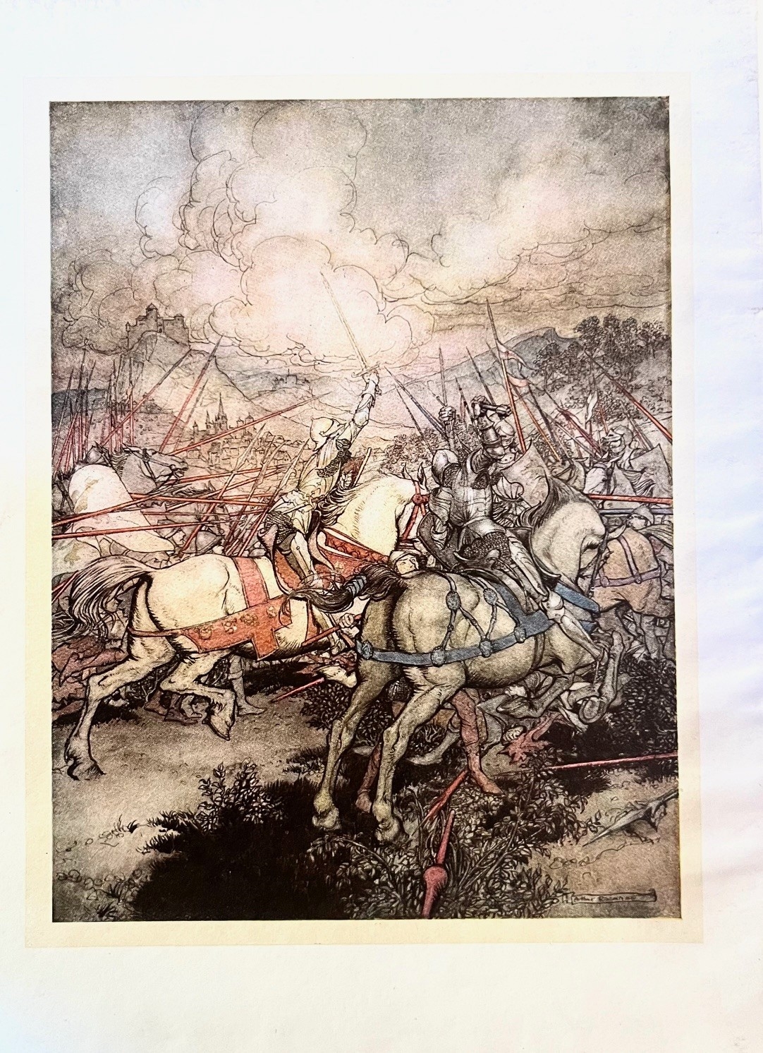Arthur Rackham | THE ROMANCE OF KING ARTHUR (1917) | MutualArt