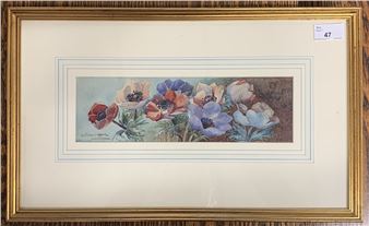 Anemones - Gertrude E Offord
