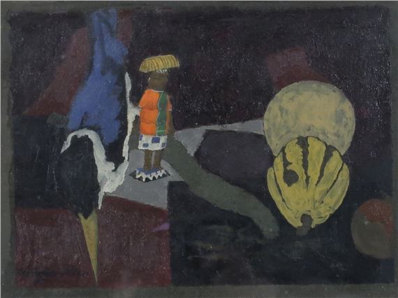 AFRICAN  AND PUMPKIN - Alexander Allan