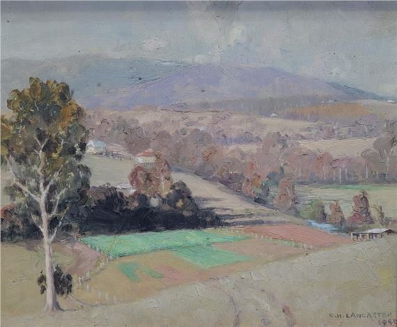 RURAL LANDSCAPE by Charles Lancaster