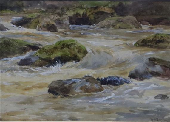 FLOWING CREEK SCENE - D. Green