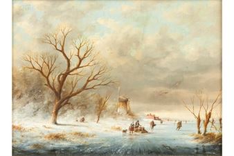 IJspret - Johannes Cornelis van Rijsewijk