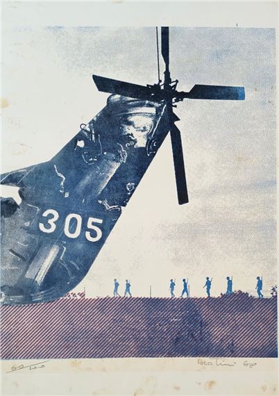 Senza Titolo by Gianni Bertini, 1968