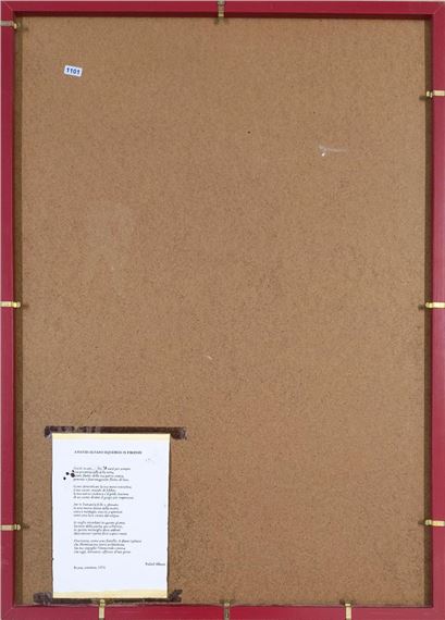 Rafael Alberti | Al David Alvaro siqueiros en Florencia (1976) | MutualArt