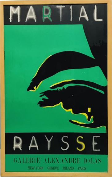 Martial Raysse | Martial RAYSSE (né en 1936) L’Œil de France Raysse ...