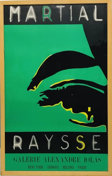 Martial Raysse | Martial RAYSSE (né en 1936) L’Œil de France Raysse ...