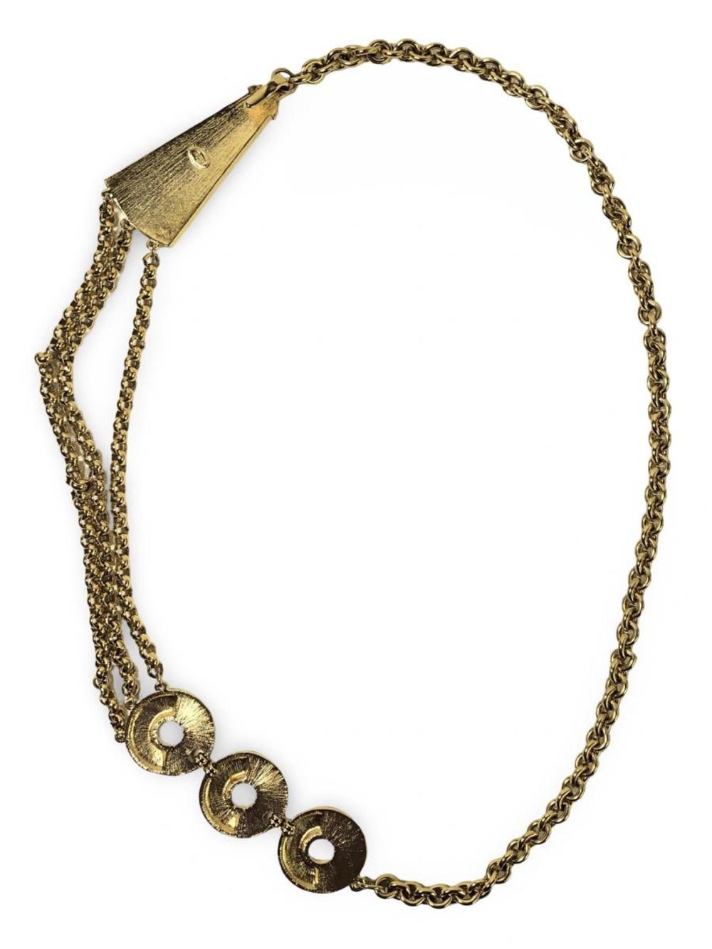 Artwork by Unknown , Impressive Trifari Gold Tone Jewelry Set, Made of Gold